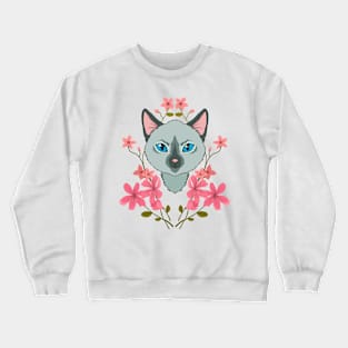 Cat-tee #1 (Sakura) Crewneck Sweatshirt